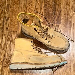 Carhartt Light Brown Leather Boots